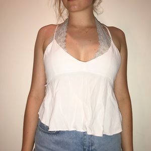 Flowy Brandy Melville white tank